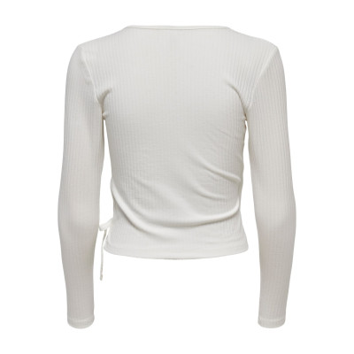 Tričko Emma s dlouhým rukávem - bílé