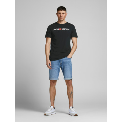 Tričko Corp Slim Fit černé