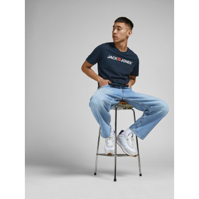 Tričko Corp Slim Fit Navy Blazer