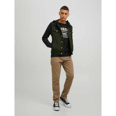 Tričko Jeans Regular Fit černé 