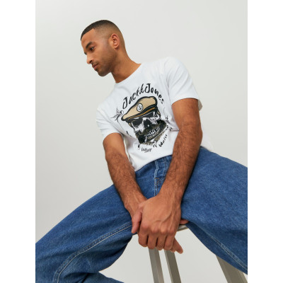 Tričko Roxbury Regular Fit bílé