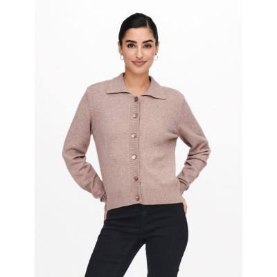 Svetr Marco cardigan - tmavě růžový 