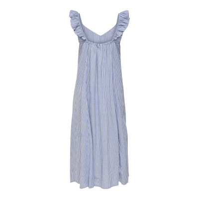 Šaty Allie - bílomodré 