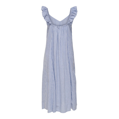 Šaty Allie - bílomodré 