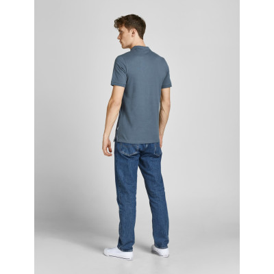 Tričko Polo Basic Slim Fit Grisaille XL