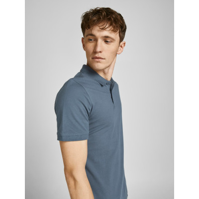 Tričko Polo Basic Slim Fit Grisaille XL