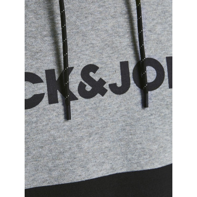 Mikina Logo Blocking Regular Fit bílá 