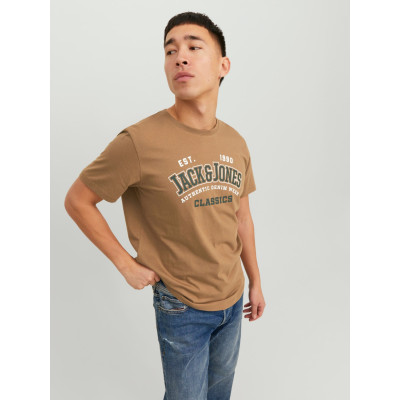 Tričko Logo hnědé