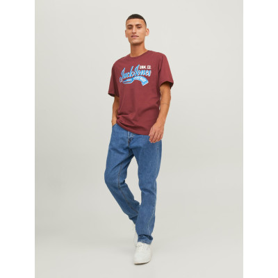 Tričko Logo tmavě červené