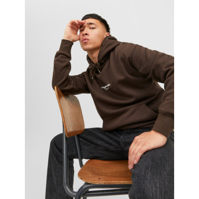 Mikina Vesterbro tmavě hnědá
