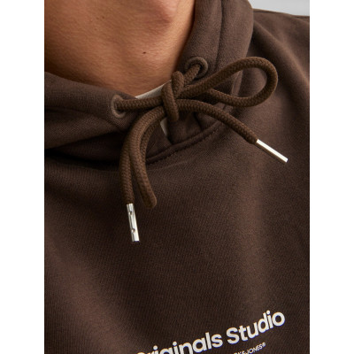 Mikina Vesterbro tmavě hnědá