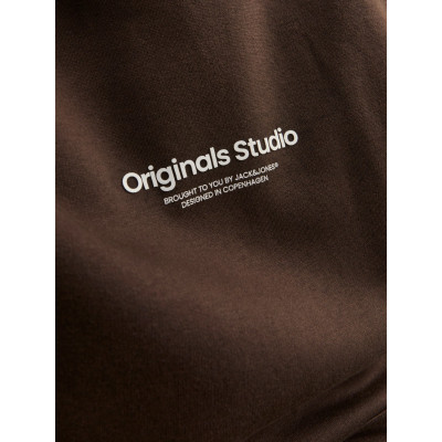 Mikina Vesterbro tmavě hnědá