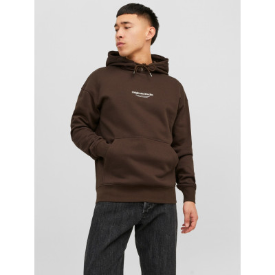 Mikina Vesterbro tmavě hnědá