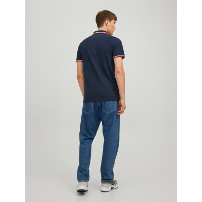 Tričko Polo Paulos Slim Fit Navy Blazer