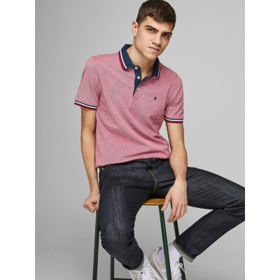 Tričko Polo Paulos Slim Fit Rio Red 