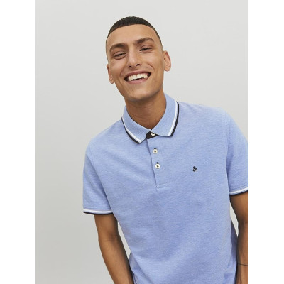 Tričko Polo Paulos Slim Fit Ensign Blue Play M