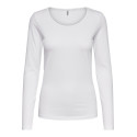 Tričko Live s dlouhým rukávem bílé