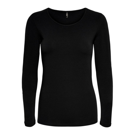 Tričko Live s dlouhým rukávem černé
