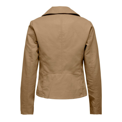 Koženková bunda Melisa hnědá