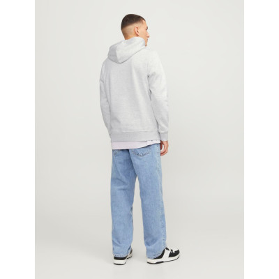 Mikina Cobin - White Melange