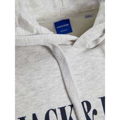 Mikina Cobin - White Melange