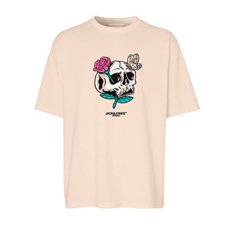 Tričko Tampa s lebkou - Buttercream