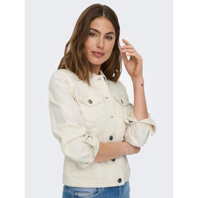 Bunda Tia džínová - bílá