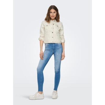 Bunda Tia džínová - bílá
