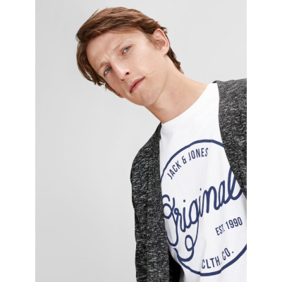 Jack&Jones Jorjoel svetr šedý melír