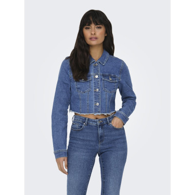 Bunda Wonder džínová krátká - tmavě modrá 