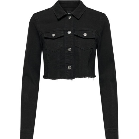 Bunda Wonder džínová krátká - černá