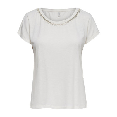 Tričko Flaxa smetanové