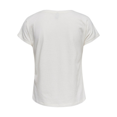 Tričko Flaxa smetanové