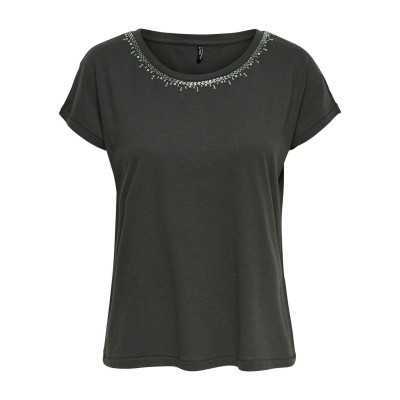 Tričko Flaxa tm. šedé