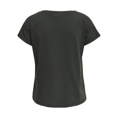 Tričko Flaxa tm. šedé