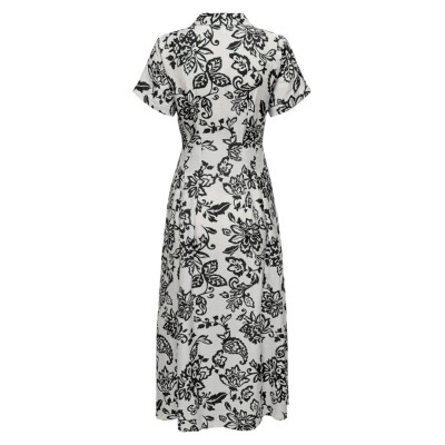 Šaty Kiera - Black Paisley flower