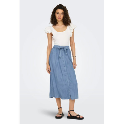 Sukně Laia džínová - světle modrá