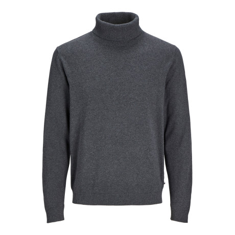 Pletený rolák Basic - tmavě šedý