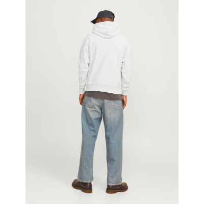 Mikina Caleb - White Melange