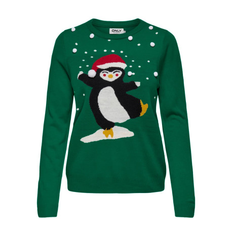 Dámský svetr Xmas - zelený