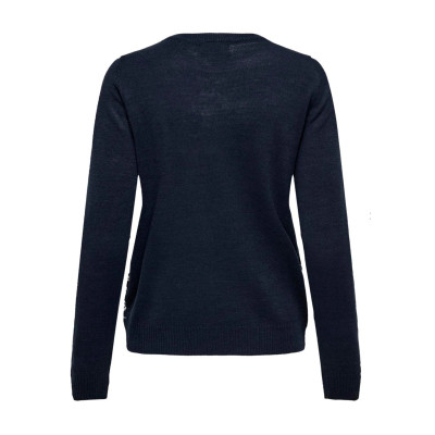 Dámský svetr Xmas - tmavě modrý