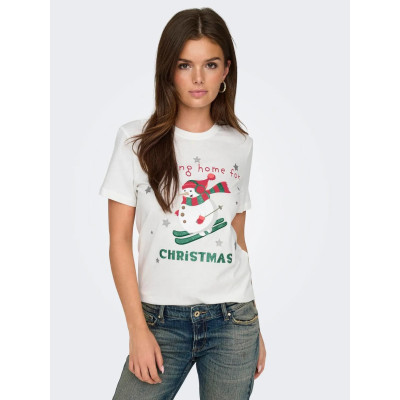 Tričko Xmas - bílé