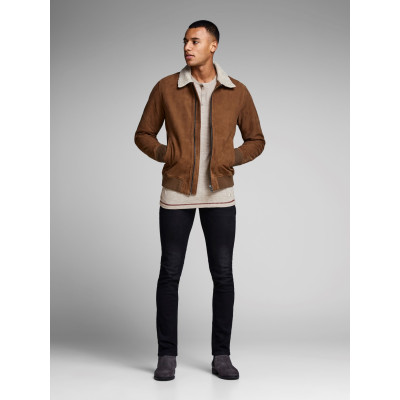 Svetr lehký Joe Premium hnědý