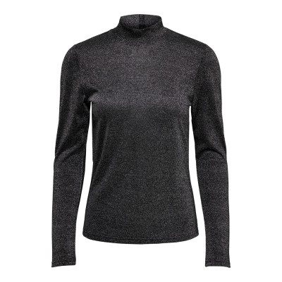 Tričko Gladys černé s třpytkami