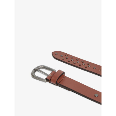 Pásek Isla kožený hnědý 