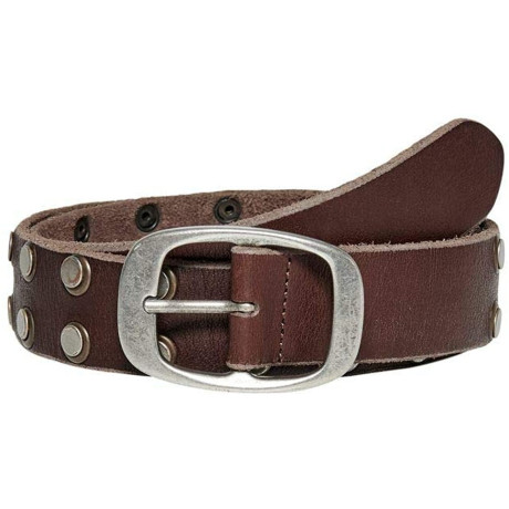 Pásek Malou kožený hnědý 85cm