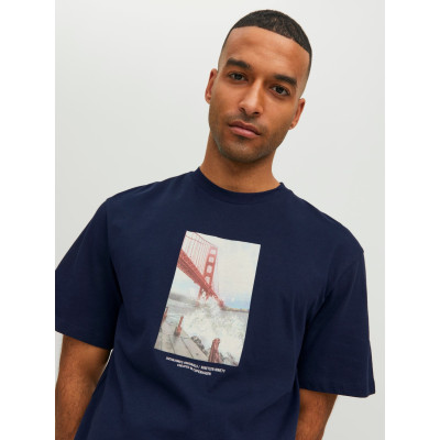 Tričko Copenhagen Regular Fit Navy Blazer 