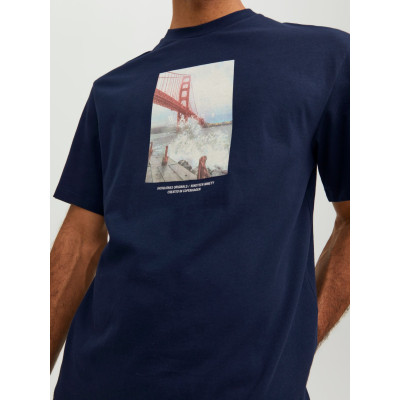 Tričko Copenhagen Regular Fit Navy Blazer 