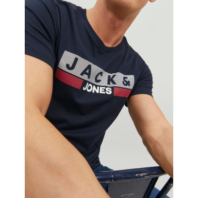 Tričko Corp Logo Standard Fit Navy Blazer M