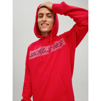 Mikina Corp Logo Standard Fit červená L